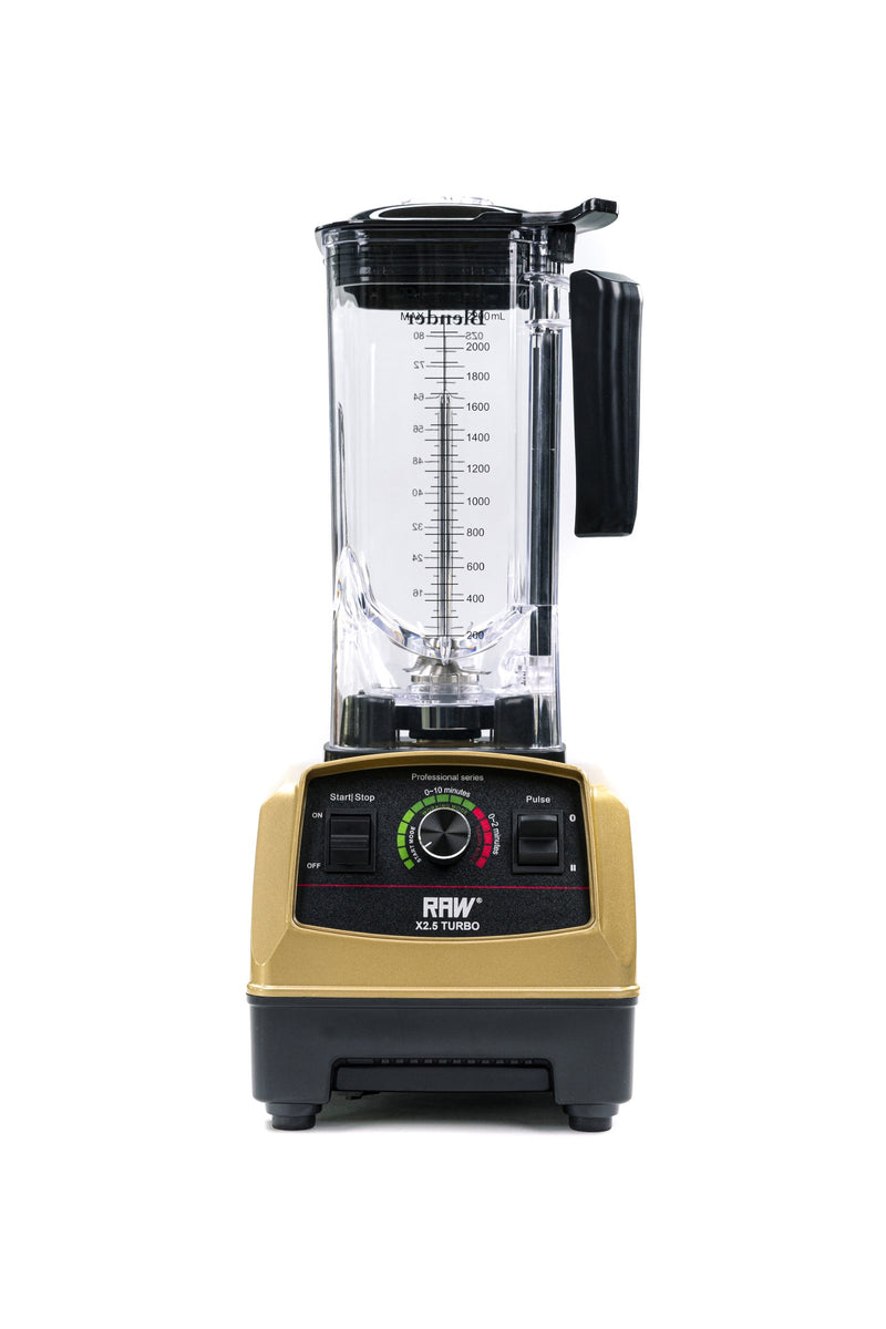 Se Raw Blender X 2.5 Turbo Guld 2.5hp 2.2l ❤ Kæmpe udvalg i RAW ❤ Hurtig levering: 1 - 2 Hverdage samt billig fragt - Varenummer: BAR-18459 og barcode / Ean: &