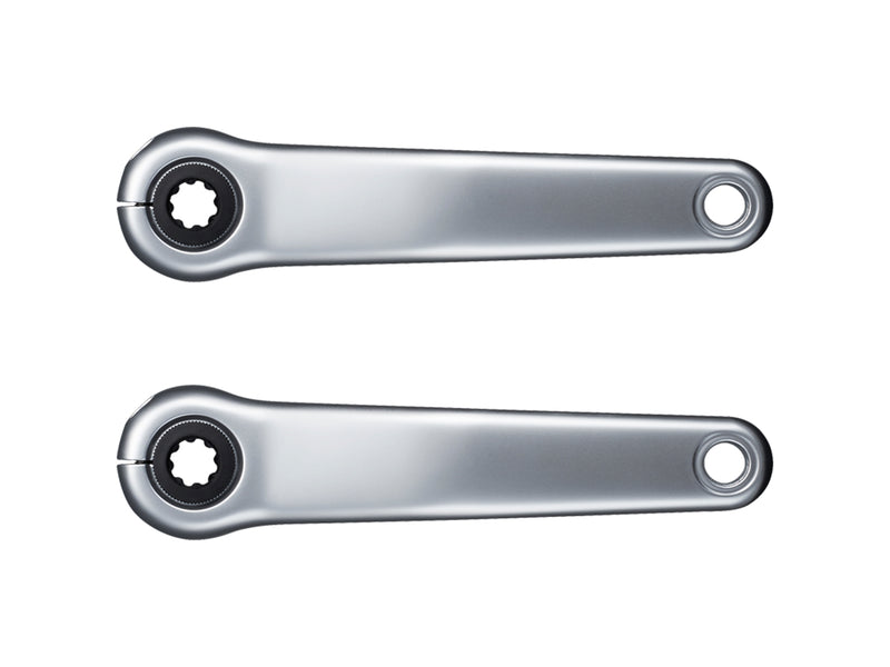 Se Shimano Steps - Pedalarmset FC-E6100 Sølv - 170 mm - Uden klinge ✔ Kæmpe udvalg i  Shimano ✔ Hurtig levering: 1 - 2 Hverdage samt billig fragt - Varenummer: CKP-4550170522377 og barcode / Ean: &