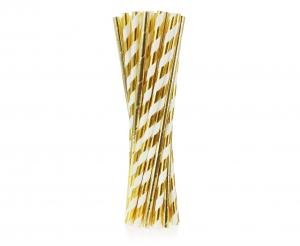 Se Papirsugerør Guld Blanding Af To Designs 6x197 Mm / 24 Stk ❤ Kæmpe udvalg i Godan ❤ Hurtig levering: 1 - 2 Hverdage samt billig fragt - Varenummer: BAR-697908 og barcode / Ean: &