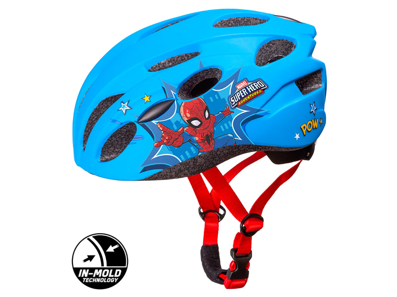 Se Seven - Spiderman - Cykelhjelm med In-mold - Blå - Str. 52-56 cm ❤ Stort online udvalg i Seven ❤ Hurtig levering: 1 - 2 Hverdage samt billig fragt - Varenummer: CKP-5902308590755 og barcode / Ean: &