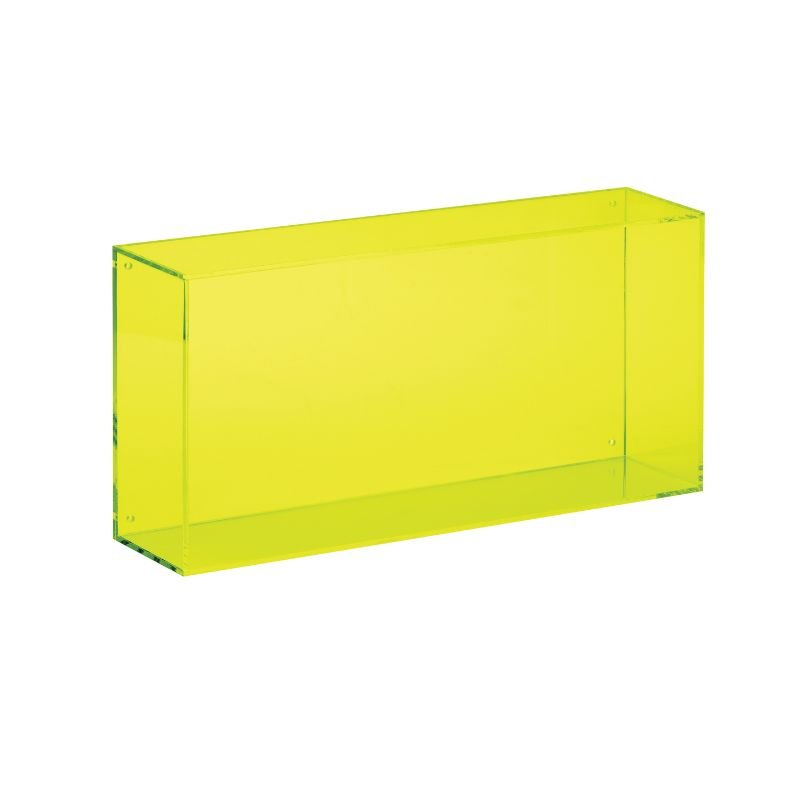 Se Rektangulær Vægkasse i Gul Plast 40x20x10 Cm ❤ Kæmpe udvalg i Neon living ❤ Hurtig levering: 1 - 2 Hverdage samt billig fragt - Varenummer: BAR-673571 og barcode / Ean: &