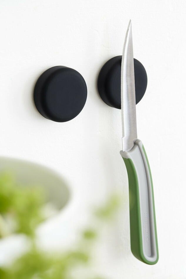 Se Knivmagnet Rund 2 Stk. Sort ❤ Stort online udvalg i Steel-Function ❤ Hurtig levering: 1 - 2 Hverdage samt billig fragt ❤ Varenummer: BAR-12901 og barcode / Ean: &