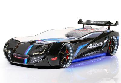 Se Speedy Spoiler 4WD Bilseng med LED-Lys og Lydpakke, sort ❤ Kæmpe udvalg i MegaLeg ❤ Hurtig levering: 1 - 2 Hverdage samt billig fragt - Varenummer: MMA-183007 og barcode / Ean: '5712548183019 på lager - Udsalg på Børne Senge Spar op til 51% - Over 454 kendte mærker på udsalg