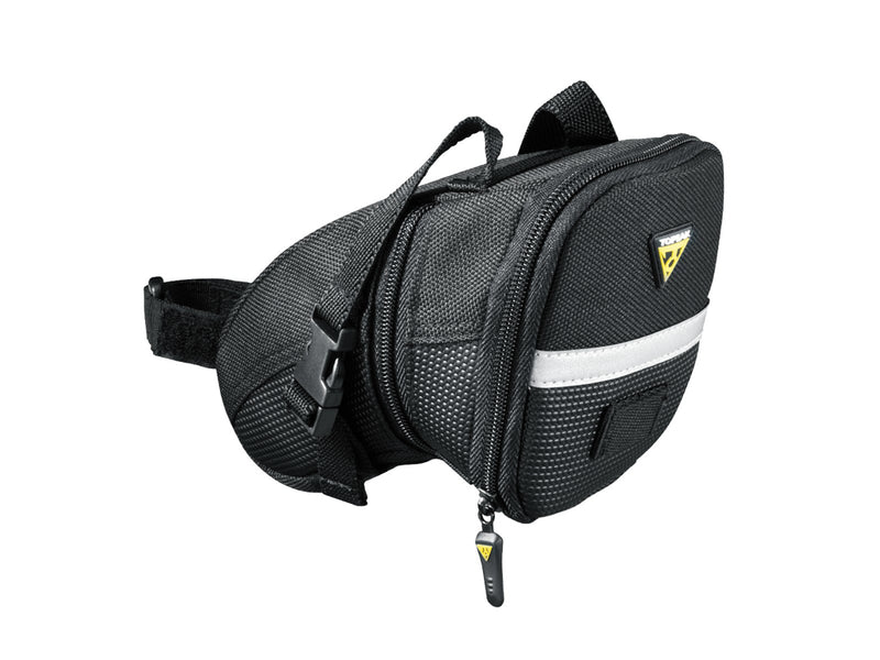 Se Topeak Aero Wedge Pack - Sadeltaske med stropper - Str. Medium - 0,98 - 1,31 liter ❤ Kæmpe udvalg i Topeak ❤ Hurtig levering: 1 - 2 Hverdage samt billig fragt - Varenummer: CKP-4712511825893 og barcode / Ean: &