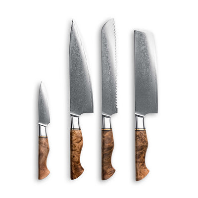 Se Knivsæt - Allround Set - Bright (4 knive) ❤ Kæmpe udvalg i Qookware ❤ Hurtig levering: 1 - 2 Hverdage samt billig fragt - Varenummer: QOO-46455238951258 og barcode / Ean: '5745000613236 på lager - tilbud på Køkkenknive Spar op til 61% - Over 454 design mærker på tilbud