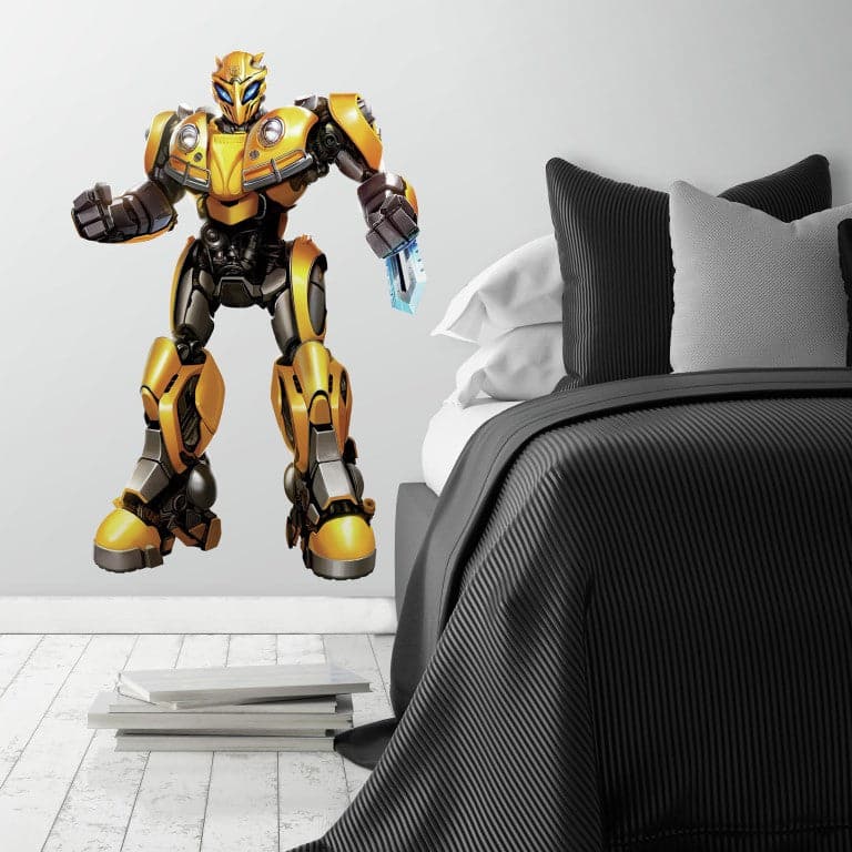 Se Transformers BUMBLEBEE Gigant Wallsticker ✔ Kæmpe udvalg i  Roommates ✔ Hurtig levering: 1 - 2 Hverdage samt billig fragt - Varenummer: MMA-216065 og barcode / Ean: &