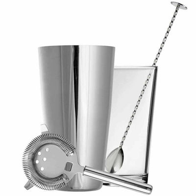 Se Retail Kit: Boston Shaker, Ske, Strainer & Instruktioner. ❤ Kæmpe udvalg i Urban Bar ❤ Hurtig levering: 1 - 2 Hverdage samt billig fragt - Varenummer: BAR-11987 og barcode / Ean: '5060511232562 på lager - Udsalg på Barudstyr Barværktøj Strainers Spar op til 58% - Over 454 kendte mærker på udsalg