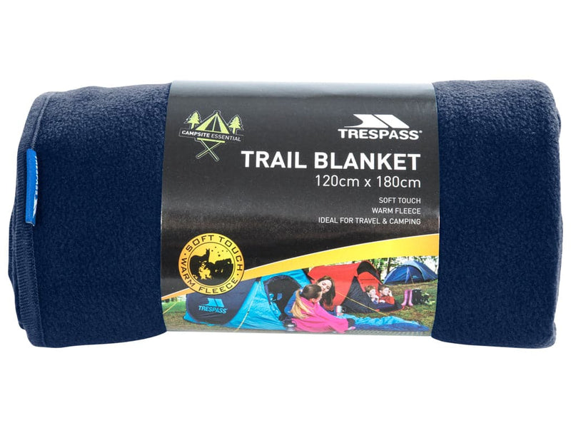 Se Trespass Snuggles - Tæppe 120 x 180cm - Fleece - Navy Blue ❤ Kæmpe udvalg i Trespass ❤ Hurtig levering: 1 - 2 Hverdage samt billig fragt - Varenummer: CKP-5050986207721 og barcode / Ean: &