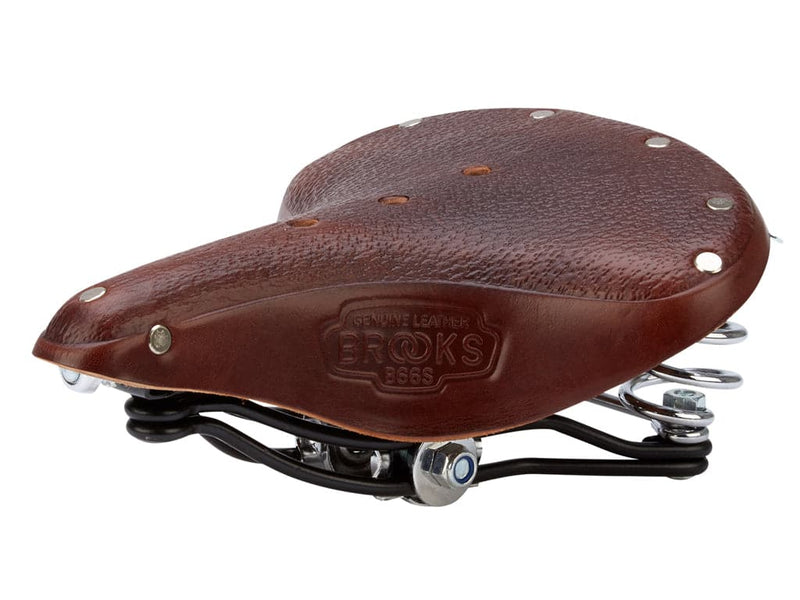 Se Cykelsadel Brooks B66S Retro Læder Brun Dame ❤ Kæmpe udvalg i Brooks ❤ Hurtig levering: 1 - 2 Hverdage samt billig fragt - Varenummer: CKP-831273005030 og barcode / Ean: &