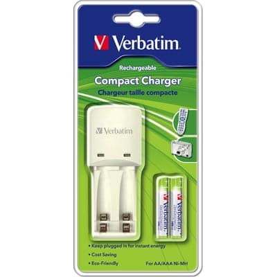 Se Verbatim batterioplader til AA og AAA-batterier, inkl. 2xAAA 970mAh ✔ Kæmpe udvalg i Verbatim ✔ Hurtig levering: 1 - 2 Hverdage samt billig fragt - Varenummer: MMA-22101 og barcode / Ean: '5052012499445 på lager - Udsalg på Batterier Spar op til 52% - Over 434 design brands på udsalg