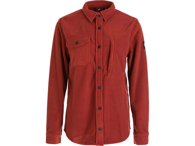 Se Whistler - Noelle W Polar Fleece Shirt - Fleeceskjorte dame - Russet Brown - Str. 40 ❤ Kæmpe udvalg i Whistler ❤ Hurtig levering: 1 - 2 Hverdage samt billig fragt - Varenummer: CKP-5715182192508 og barcode / Ean: &
