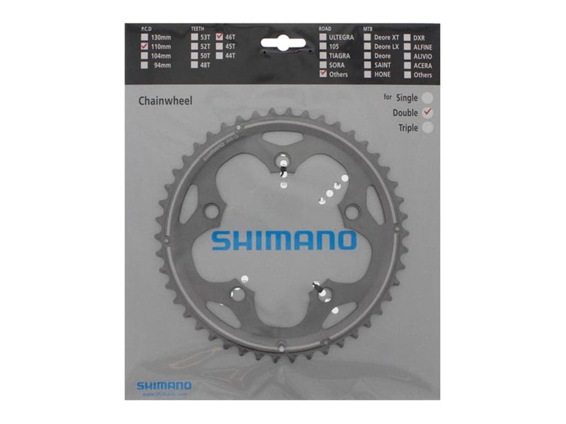 Se Shimano Cyclecross - 46 tands klinge - BCD110 - Grå - FC-CX50 ❤ Kæmpe udvalg i Shimano ❤ Hurtig levering: 1 - 2 Hverdage samt billig fragt - Varenummer: CKP-4524667983002 og barcode / Ean: &