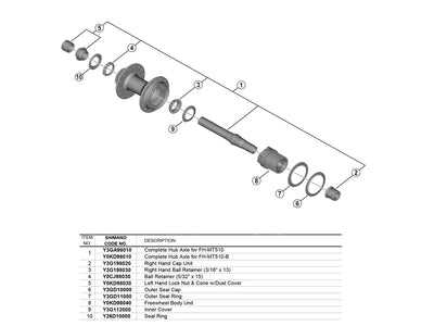 Se Shimano MT510 - Akselsæt til bagnav - E-Thru 12mm med142mm lang aksel ✔ Kæmpe udvalg i  Shimano ✔ Hurtig levering: 1 - 2 Hverdage samt billig fragt - Varenummer: CKP-4550170747985 og barcode / Ean: '4550170747985 på lager - Udsalg på Reservedele til nav Spar op til 54% - Over 1454 kendte mærker på udsalg