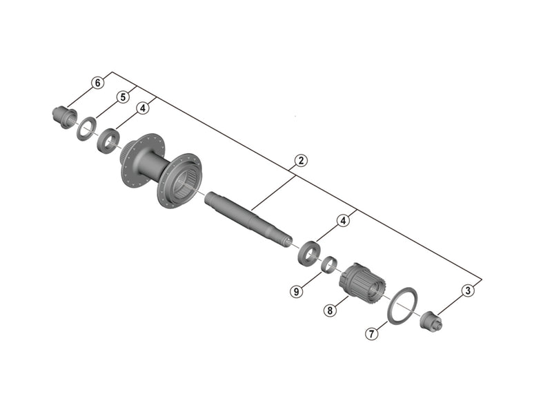 Se Shimano MT401 - Aksel sæt til bagnav 12 gear - Disk center lock - 135mm - FH-MT401 ✔ Kæmpe udvalg i  Shimano ✔ Hurtig levering: 1 - 2 Hverdage samt billig fragt - Varenummer: CKP-4550170876166 og barcode / Ean: &