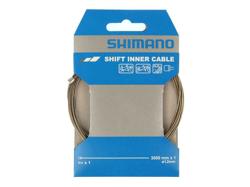 Se Shimano Gearwire - Racer og MTB Rustfri - 1,2 x 3000mm lang ❤ Kæmpe udvalg i Shimano ❤ Hurtig levering: 1 - 2 Hverdage samt billig fragt - Varenummer: CKP-4524667103523 og barcode / Ean: &