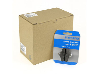 Se Shimano Tiagra - Bremsesko road - 10 sæt - M50T ✔ Kæmpe udvalg i  Shimano ✔ Hurtig levering: 1 - 2 Hverdage samt billig fragt - Varenummer: CKP-4524667078449 og barcode / Ean: '4524667078449 på lager - Udsalg på Bremseklodser til fælgbremser Spar op til 67% - Over 1454 kendte mærker på udsalg