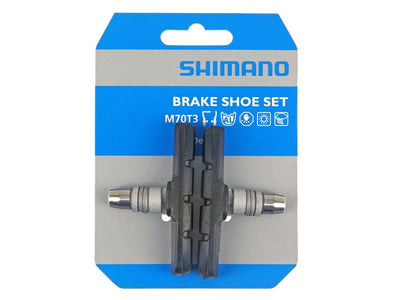 Se Shimano - Bremsesko til V-bremse - 1 sæt - LX/Deore - M70T3 ❤ Kæmpe udvalg i Shimano ❤ Hurtig levering: 1 - 2 Hverdage samt billig fragt - Varenummer: CKP-4524667096566 og barcode / Ean: '4524667096566 på lager - Udsalg på Bremseklodser til fælgbremser Spar op til 55% - Over 424 kendte brands på udsalg