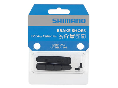 Se Shimano Dura Ace - Bremsegummi - 1 sæt - Type R55C4 - Carbon bremseflader ❤ Kæmpe udvalg i Shimano ❤ Hurtig levering: 1 - 2 Hverdage samt billig fragt - Varenummer: CKP-4524667994602 og barcode / Ean: '4524667994602 på lager - Udsalg på Bremseklodser til fælgbremser Spar op til 56% - Over 434 design mærker på udsalg