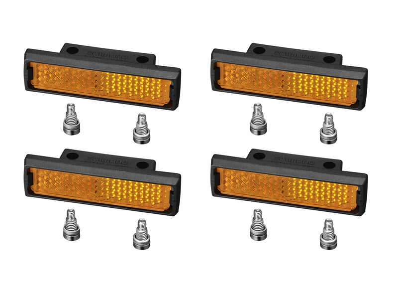 Se Shimano Saint - Pedalreflekser - 4 stk - Type SM-PD64A ❤ Kæmpe udvalg i Shimano ❤ Hurtig levering: 1 - 2 Hverdage samt billig fragt - Varenummer: CKP-4524667633228 og barcode / Ean: &