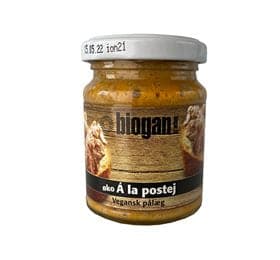 Stort online udvalg i Biogan A la postej smørepålæg Ø 110g. ❤ Biogan ❤ Hurtig levering: 1 - 2 Hverdage og gratis fragt v/køb over 295 kr. GLS til pakkeshop ❤ Varenummer: HG-50398 og barcode / Ean: 5704297426806 på lager - Kæmpe udvalg i Mad & drikke - Over 312 kendte brands på udsalg