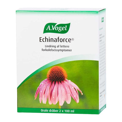 Stort online udvalg i A.Vogel Echinaforce (2 x 100 ml) ❤ A .Vogel ❤ Hurtig levering: 1 - 2 Hverdage og gratis fragt v/køb over 295 kr. GLS til pakkeshop ❤ Varenummer: HG-1202 og barcode / Ean: 7610313401475 på lager - Kæmpe udvalg i Sundhed - Over 315 kendte brands på udsalg