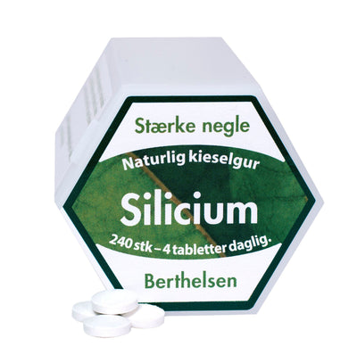 Stort online udvalg i Berthelsen Silicium 20 mg 240 tab. ❤ Berthelsen ❤ Hurtig levering: 1 - 2 Hverdage og gratis fragt v/køb over 295 kr. GLS til pakkeshop ❤ Varenummer: HG-3975 og barcode / Ean: 5701629032124 på lager - Kæmpe udvalg i Sundhed - Over 312 kendte brands på udsalg