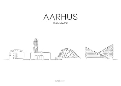 Se Aarhus af Pluma Posters ❤ Stort online udvalg i Pluma Posters ❤ Hurtig levering: 1 - 2 Hverdage samt billig fragt ❤ Varenummer: ILL-15704 og barcode / Ean: på lager - Udsalg på Illux Art shop - Grafisk kunst - Pluma Posters - Illustration Spar op til 66% - Over 424 kendte brands på udsalg