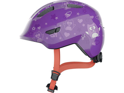 Se Abus Smiley 3.0 - Cykelhjelm til børn - Purple Star - Str. 45-50 cm ❤ Kæmpe udvalg i Abus ❤ Hurtig levering: 1 - 2 Hverdage samt billig fragt - Varenummer: CKP-4003318672590 og barcode / Ean: '4003318672590 på lager - Udsalg på Cykelhjelme Spar op til 67% - Over 350 kendte brands på udsalg