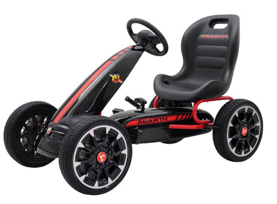 Se Abarth Pedal GoKart til børn 3-8 år, Sort ❤ Kæmpe udvalg i MegaLeg ❤ Hurtig levering: 1 - 2 Hverdage samt billig fragt - Varenummer: MMA-12618 og barcode / Ean: '5712548997999 på lager - Udsalg på Gokarts med Pedaler Spar op til 62% - Over 454 kendte mærker på udsalg