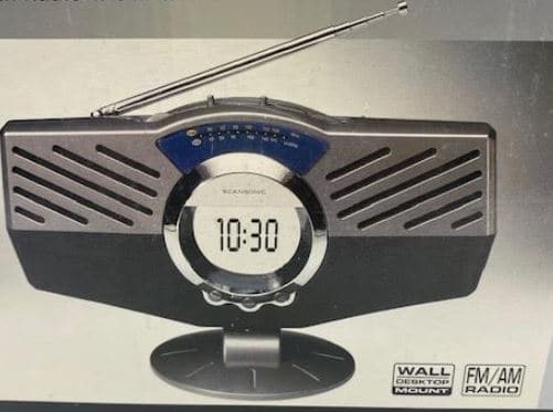KopK Clock Radio med Alarm CR50