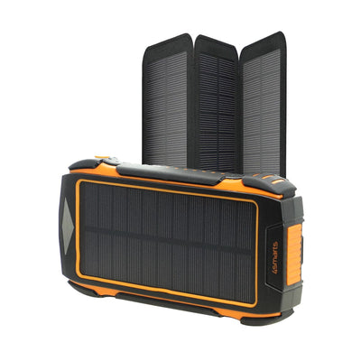 Se Rugged TitanPack Powerbank 20.000mAh med solcellepanel - Sort ❤ Kæmpe udvalg i 4smarts ❤ Hurtig levering: 1 - 2 Hverdage samt billig fragt - Varenummer: CPD-SM77459354 og barcode / Ean: '4250774957895 på lager - Udsalg på Mobil tilbehør Spar op til 63% - Over 434 design mærker på udsalg