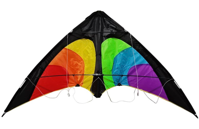 Se Stunt Rainbow drage til børn fra 6 år med 2 liner, 160 cm ✔ Kæmpe udvalg i  Airow ✔ Hurtig levering: 1 - 2 Hverdage samt billig fragt - Varenummer: MMA-223025 og barcode / Ean: &