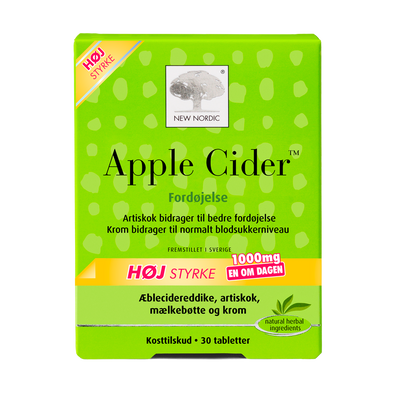 Stort online udvalg i New Nordic Apple Cider 30 tabl. Høj styrke ❤ New Nordic ❤ Hurtig levering: 1 - 2 Hverdage og gratis fragt v/køb over 295 kr. GLS til pakkeshop ❤ Varenummer: HG-45107 og barcode / Ean: 5021807451074 på lager - Kæmpe udvalg i New Nordic - Over 454 design brands på udsalg