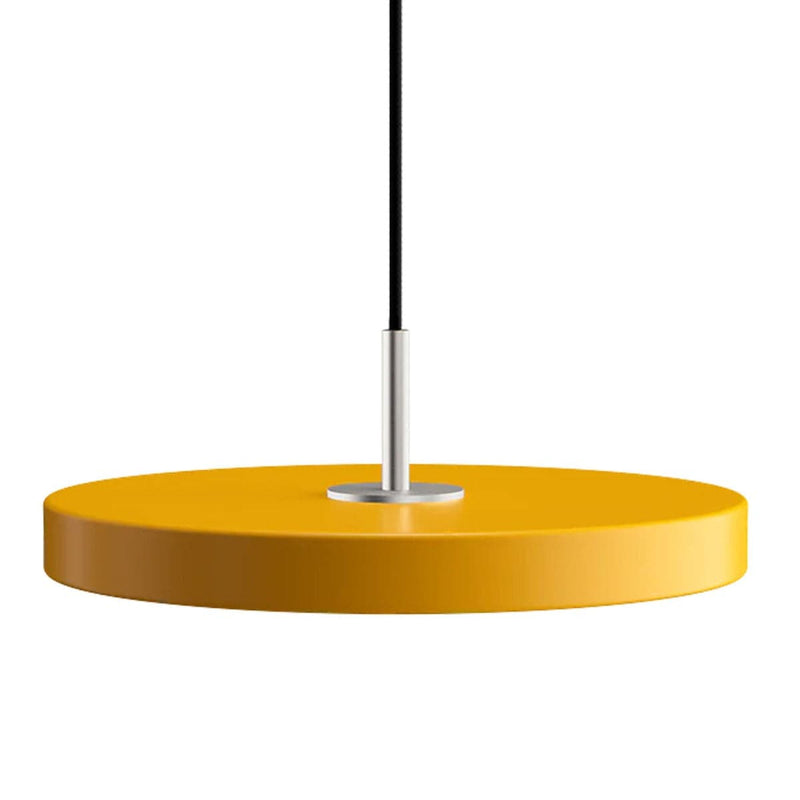 Se Asteria Pendel Mini - Saffron Yellow / Steel - Ø: 31 cm - Umage ❤ Kæmpe udvalg i Umage ❤ Hurtig levering: 1 - 2 Hverdage samt billig fragt - Varenummer: TEN-2211C4174 og barcode / Ean: &
