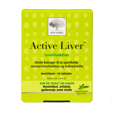 Stort online udvalg i New Nordic Active Liver 60 tabletter ❤ New Nordic ❤ Hurtig levering: 1 - 2 Hverdage og gratis fragt v/køb over 295 kr. GLS til pakkeshop ❤ Varenummer: HG-45715 og barcode / Ean: 5021807457151 på lager - Kæmpe udvalg i Sundhed - Over 454 design brands på udsalg