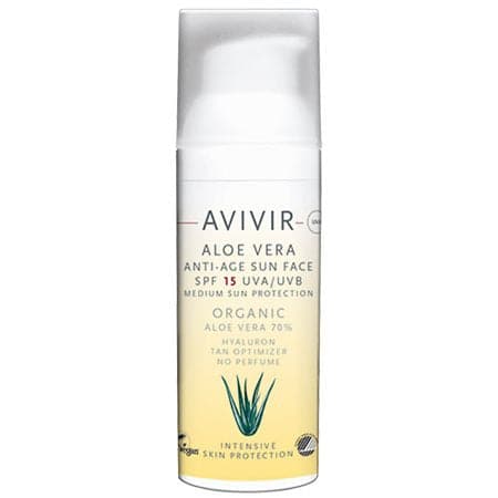 Stort online udvalg i Avivir Aloe Vera Anti-Age Sun SPF 15 - 70% 50 ml. ❤ Avivir ❤ Hurtig levering: 1 - 2 Hverdage og gratis fragt v/køb over 295 kr. GLS til pakkeshop ❤ Varenummer: HG-4004 og barcode / Ean: 5708751415009 på lager - Kæmpe udvalg i Avivir - Over 322 kendte brands på udsalg