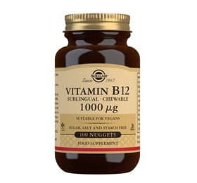 Stort online udvalg i Solgar B12 vitamin 1000 ug - 100 tab. ❤ Solgar ❤ Hurtig levering: 1 - 2 Hverdage og gratis fragt v/køb over 295 kr. GLS til pakkeshop ❤ Varenummer: HG-17143 og barcode / Ean: 033984032293 på lager - Kæmpe udvalg i Sundhed - Over 434 design mærker på udsalg