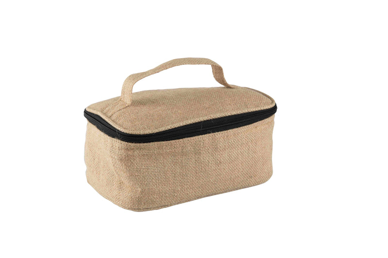 Bercato Køletaske Lunchbag Jute (Sækkelærred) Natur - 22 x 10 x 15 cm - Køb online nu