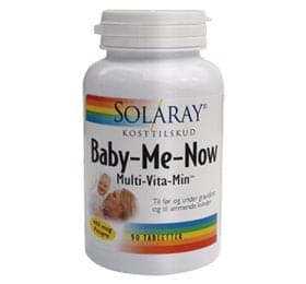 Stort online udvalg i Solaray Baby Me Now Multivitamin 90 tab. ❤ Solaray ❤ Hurtig levering: 1 - 2 Hverdage og gratis fragt v/køb over 295 kr. GLS til pakkeshop ❤ Varenummer: HG-7922 og barcode / Ean: 076280881004 på lager - Kæmpe udvalg i Sundhed - Over 434 design mærker på udsalg