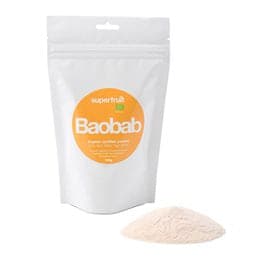 Stort online udvalg i Baobab pulver Ø Superfruit 150g. ❤ ❤ Hurtig levering: 1 - 2 Hverdage og gratis fragt v/køb over 295 kr. GLS til pakkeshop ❤ Varenummer: HG-12237 og barcode / Ean: 7350039930667 på lager - Kæmpe udvalg i Sundhed - Over 312 kendte brands på udsalg