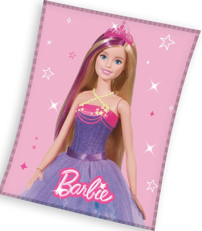 Se Barbie Coral Fleece tæppe - 150 x 200 cm ✔ Kæmpe udvalg i Mmaction ✔ Hurtig levering: 1 - 2 Hverdage samt billig fragt - Varenummer: MMA-2040358 og barcode / Ean: '5904302594173 på lager - Udsalg på Fleece tæpper til børn Spar op til 52% - Over 454 kendte mærker på udsalg