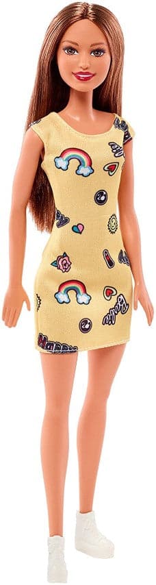 Se Barbie dukke med gul kjole ✔ Kæmpe udvalg i Mattel ✔ Hurtig levering: 1 - 2 Hverdage samt billig fragt - Varenummer: MMA-1610254 og barcode / Ean: '887961534573 på lager - Udsalg på Dukker Spar op til 56% - Over 454 design brands på udsalg