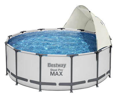 Se Bestway Flowclear Pavillion / Baldakin til runde pool  305 - 549 cm ✔ Kæmpe udvalg i  Bestway ✔ Hurtig levering: 1 - 2 Hverdage samt billig fragt - Varenummer: MMA-17858681 og barcode / Ean: '69416071147278 på lager - Udsalg på Pool Overdækning og underlag Spar op til 65% - Over 434 design brands på udsalg