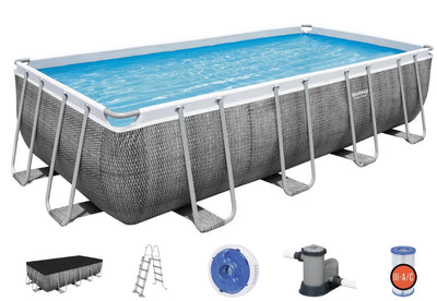 Se Bestway Power Steel Rektangulær Pool 549 x 274 x 122 cm Special Edition ❤ Kæmpe udvalg i Bestway ❤ Hurtig levering: 1 - 2 Hverdage samt billig fragt - Varenummer: MMA-17856998 og barcode / Ean: '6942138987669 på lager - Udsalg på Badebassin/pools til pumpe Spar op til 55% - Over 454 kendte mærker på udsalg