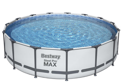 Se Bestway Steel Pro MAX Frame Pool 457 x 107 cm m/pumpe, stige m.v. ✔ Kæmpe udvalg i  Bestway ✔ Hurtig levering: 1 - 2 Hverdage samt billig fragt - Varenummer: MMA-17856488 og barcode / Ean: '6942138982572 på lager - Udsalg på Badebassin/pools til pumpe Spar op til 54% - Over 1454 design brands på udsalg