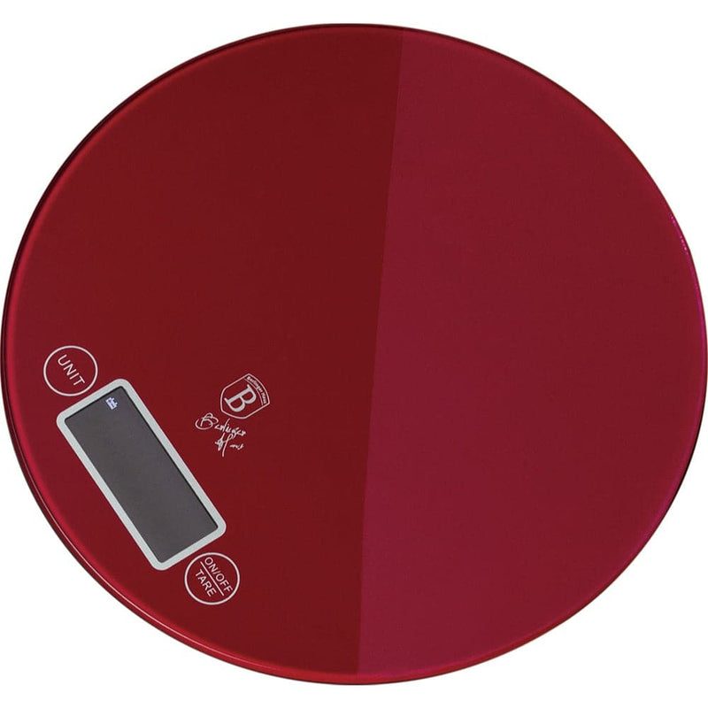 Se Berlinger Haus - Elektronisk køkkenvægt max 5kg - Burgundy Edition ❤ Stort online udvalg i KopK ❤ Hurtig levering: 1 - 2 Hverdage samt billig fragt - Varenummer: CPD-BH449426 og barcode / Ean: &