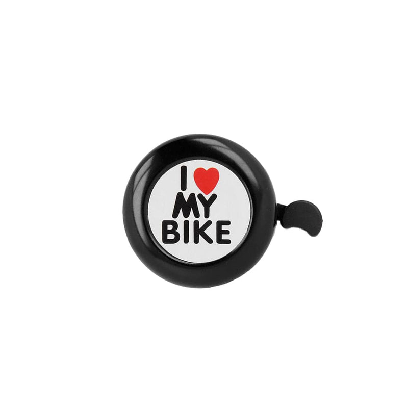 Se BIKE Cykel ringeklokke i aluminium Ø5.5cm - I Love My Bike - Sort ❤ Kæmpe udvalg i Forever ❤ Hurtig levering: 1 - 2 Hverdage samt billig fragt - Varenummer: CPD-BN55BIKE00022 og barcode / Ean: &