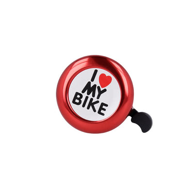 Se BIKE Cykel ringeklokke i aluminium Ø5.5cm - I Love My Bike - Rød ❤ Kæmpe udvalg i Forever ❤ Hurtig levering: 1 - 2 Hverdage samt billig fragt - Varenummer: CPD-BN55BIKE00023 og barcode / Ean: '5900495964434 på lager - Udsalg på Bolig og fritid Spar op til 51% - Over 322 kendte brands på udsalg