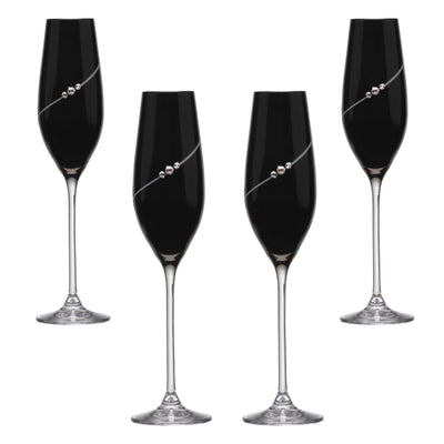 Se Matrivo Black New Pen Champagneglas med Swarovski krystaller - 4 stk. ❤ Stort online udvalg i Matrivo ❤ Hurtig levering: 1 - 2 Hverdage samt billig fragt ❤ Varenummer: MAT-12924 og barcode / Ean: 8584007013550 på lager - Udsalg på Vinglas - Over 857 kendte brands på udsalg