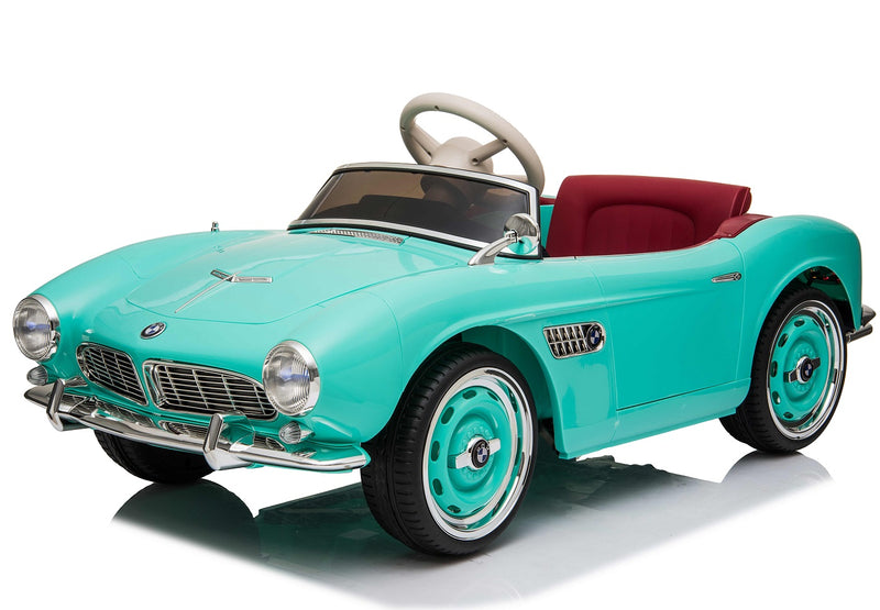 Se BMW 507 Veteran elbil til børn 12v m/Gummihjul, 2.4G Remote, 12V7AH ✔ Kæmpe udvalg i  Megaleg ✔ Hurtig levering: 1 - 2 Hverdage samt billig fragt - Varenummer: MMA-28048 og barcode / Ean: &